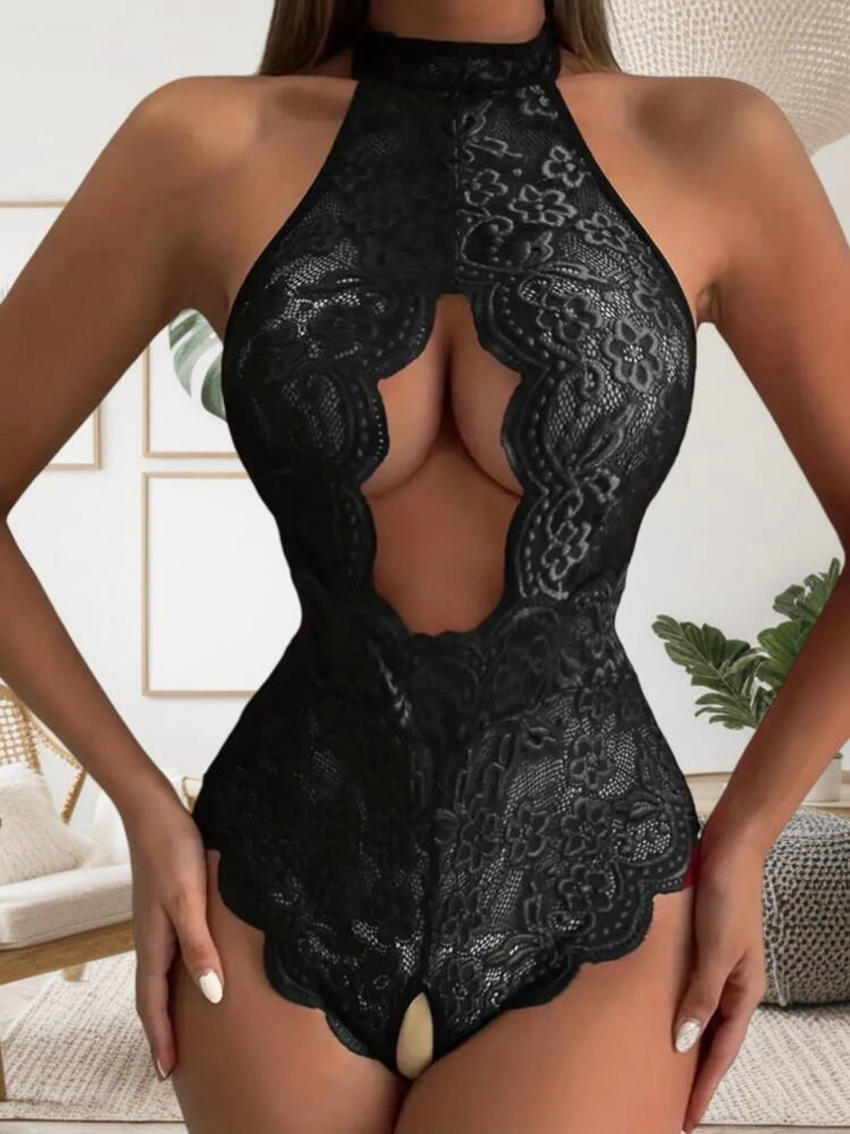 Body lingerie donna Sensual Black - Secret Milano